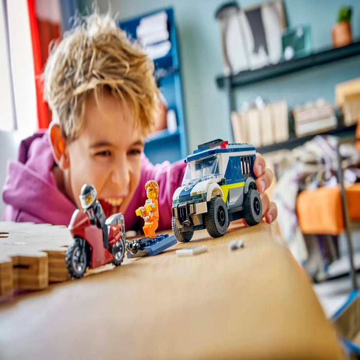 Lego 60479 City Police Prisoner Transport Van (198 Pieces)-Construction-LEGO-Toycra