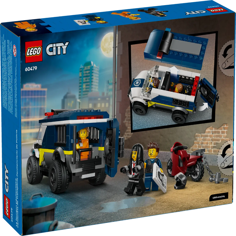 Lego 60479 City Police Prisoner Transport Van (198 Pieces)