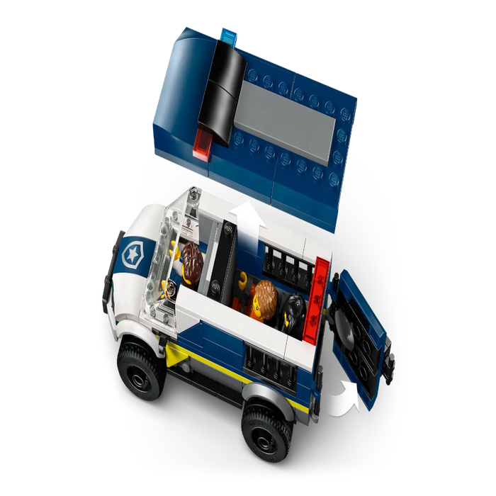 Lego 60479 City Police Prisoner Transport Van (198 Pieces)-Construction-LEGO-Toycra