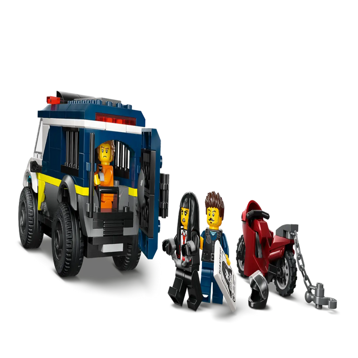 Lego 60479 City Police Prisoner Transport Van (198 Pieces)-Construction-LEGO-Toycra