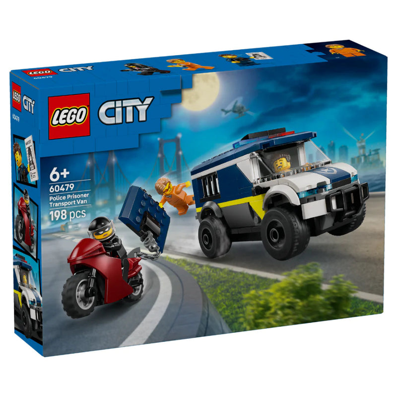 Lego 60479 City Police Prisoner Transport Van (198 Pieces)