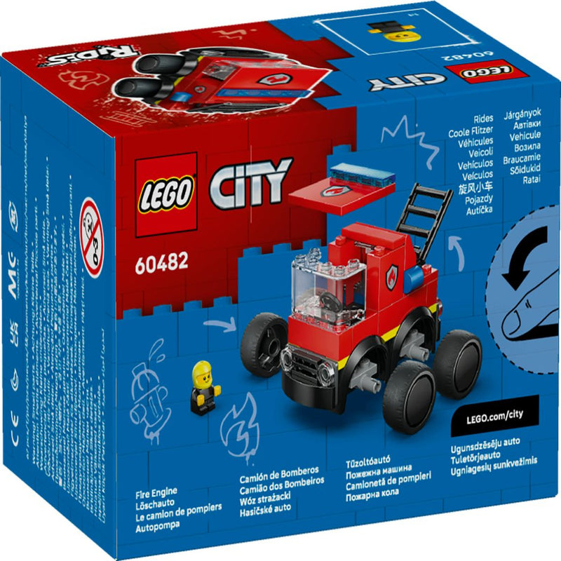 Lego 60482 City Rides – Fire Truck (67 Pieces)