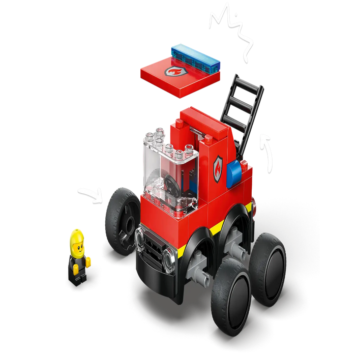 Lego 60482 City Rides – Fire Truck (67 Pieces)-Construction-LEGO-Toycra