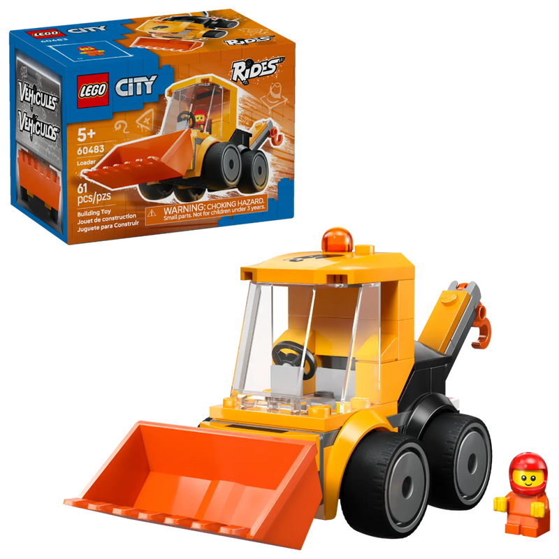 Lego 60483 City Rides – Construction Loader (61 Pieces)