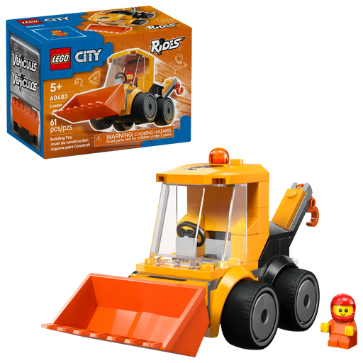 Lego 60483 City Rides – Construction Loader (61 Pieces)-Construction-LEGO-Toycra