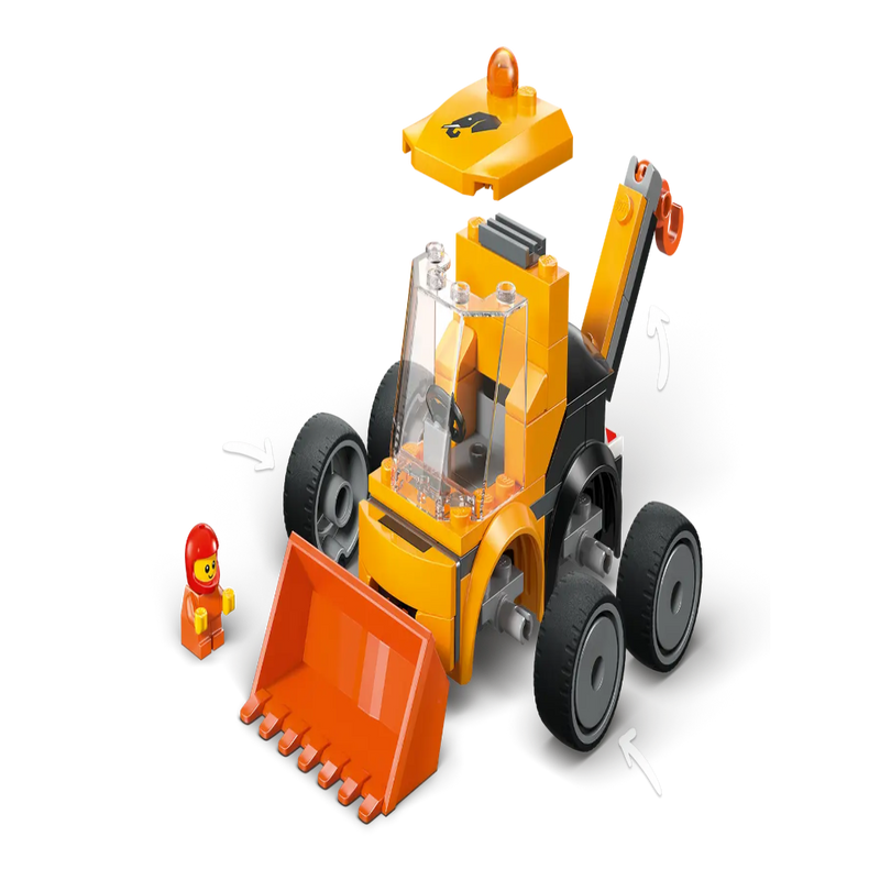 Lego 60483 City Rides – Construction Loader (61 Pieces)