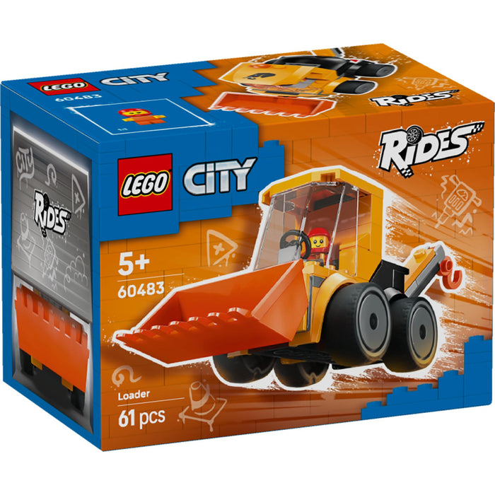 Lego 60483 City Rides – Construction Loader (61 Pieces)-Construction-LEGO-Toycra