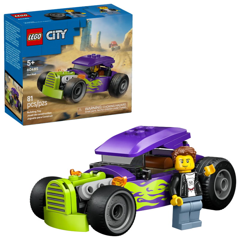 Lego 60485 City Hot Rod (81 Pieces)