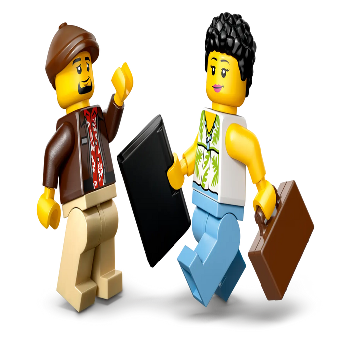 Lego 60487 City Yellow Taxi (122 Pieces)-Construction-LEGO-Toycra