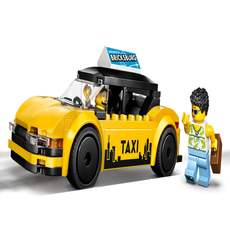 Lego 60487 City Yellow Taxi (122 Pieces)