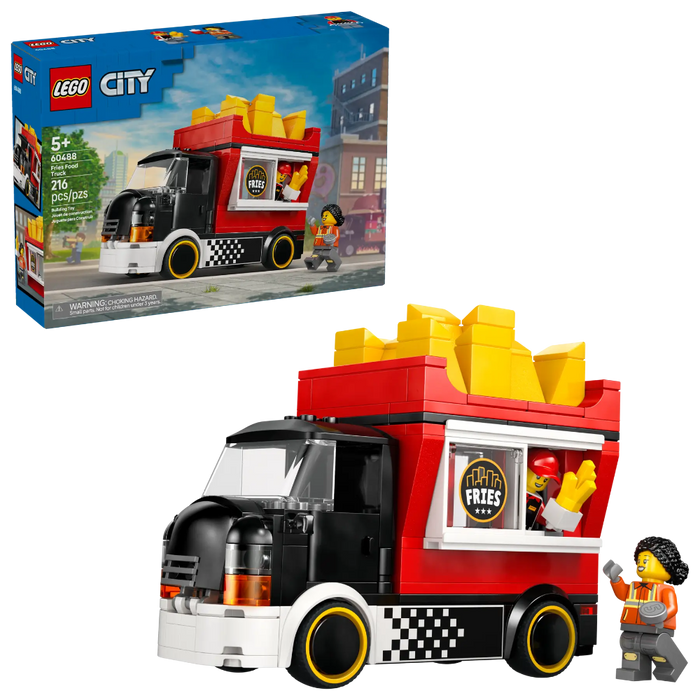 Lego 60488 City Fries Food Truck (216 Pieces)-Construction-Toycra-Toycra