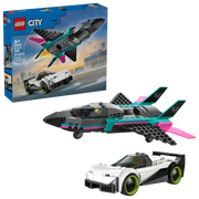 Lego 60489 City Jet vs. Car (259 Pieces)
