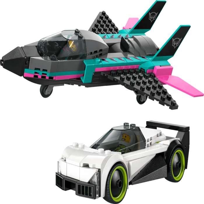 Lego 60489 City Jet vs. Car (259 Pieces)-Construction-LEGO-Toycra
