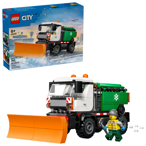Lego 60490 City Snowplow (263 Pieces)-Construction-LEGO-Toycra