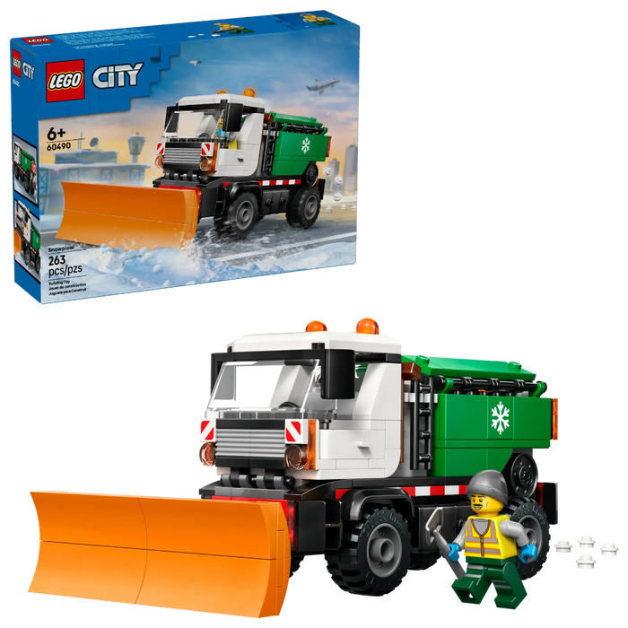Lego 60490 City Snowplow (263 Pieces)-Construction-LEGO-Toycra