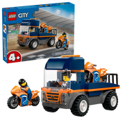 Lego 60491 City Motorcycle Transporter (88 Pieces)