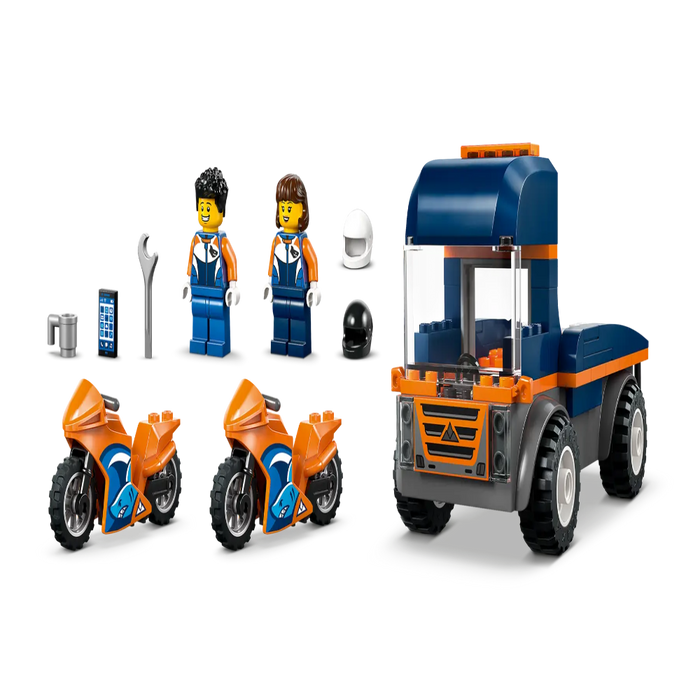 Lego 60491 City Motorcycle Transporter (88 Pieces)-Construction-LEGO-Toycra
