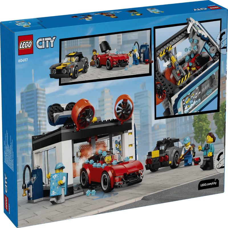 Lego 60497 City Drive-Through Car Wash (583 Pieces)