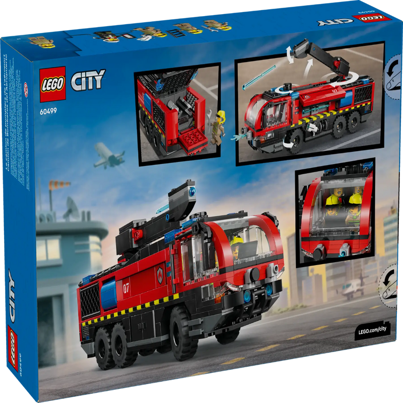 Lego 60499 City Airport Fire Truck (691 Pieces)