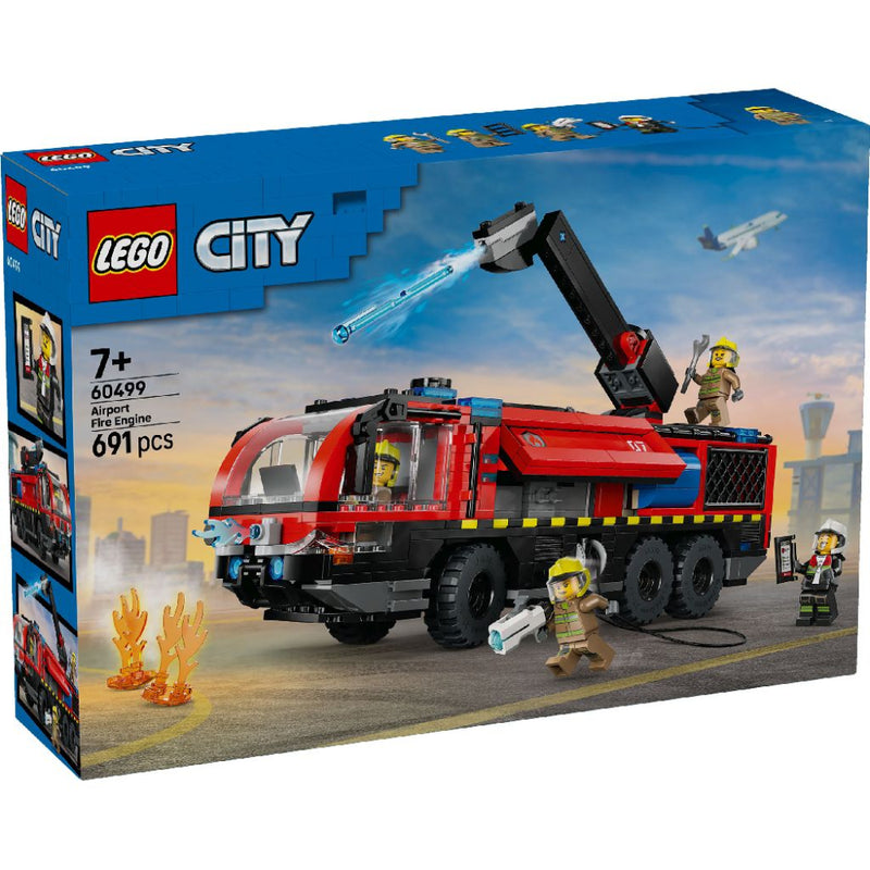 Lego 60499 City Airport Fire Truck (691 Pieces)