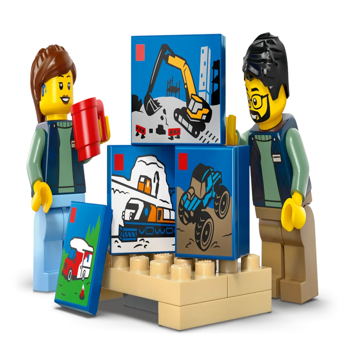 Lego 60500 City The LEGO Van (276 Pieces)-Construction-LEGO-Toycra