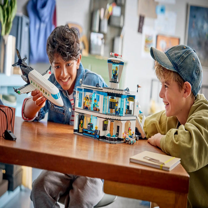 Lego 60502 City Airport with Airplane (887 Pieces)-Construction-LEGO-Toycra