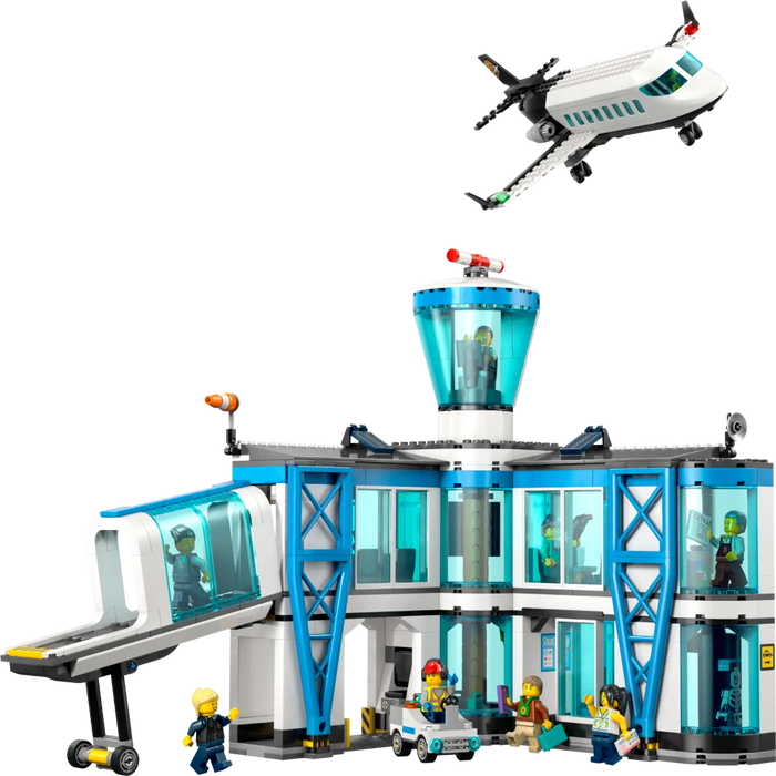 Lego 60502 City Airport with Airplane (887 Pieces)-Construction-LEGO-Toycra