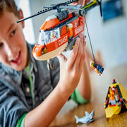 Lego 60503 City Coast Guard Helicopter (551 Pieces)