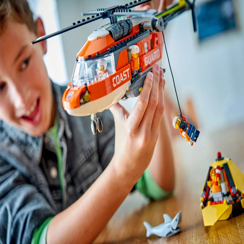 Lego 60503 City Coast Guard Helicopter (551 Pieces)