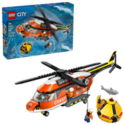 Lego 60503 City Coast Guard Helicopter (551 Pieces)