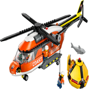 Lego 60503 City Coast Guard Helicopter (551 Pieces)