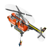 Lego 60503 City Coast Guard Helicopter (551 Pieces)