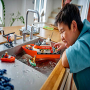 Lego 60504 City Coast Guard Rescue Boat & Helicopter (742 Pieces)