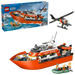Lego 60504 City Coast Guard Rescue Boat & Helicopter (742 Pieces)-Construction-LEGO-Toycra