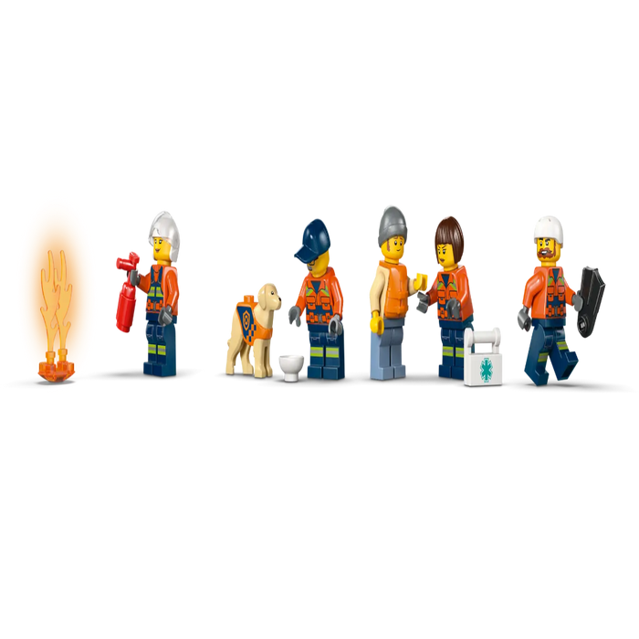 Lego 60504 City Coast Guard Rescue Boat & Helicopter (742 Pieces)-Construction-LEGO-Toycra