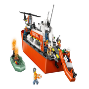 Lego 60504 City Coast Guard Rescue Boat & Helicopter (742 Pieces)