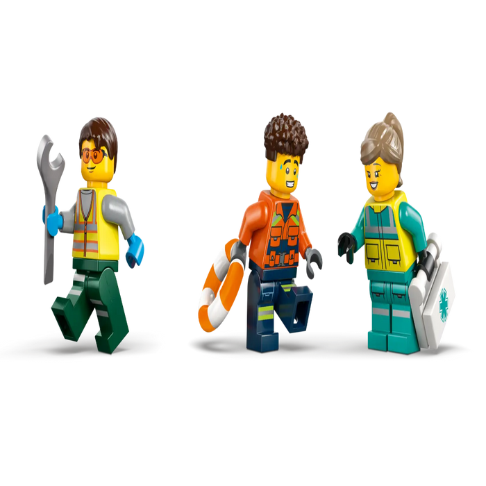 Lego 60505 City Airplane, Service Truck & Hovercraft Remix (990 Pieces)-Construction-LEGO-Toycra