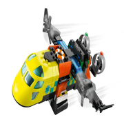 Lego 60505 City Airplane, Service Truck & Hovercraft Remix (990 Pieces)