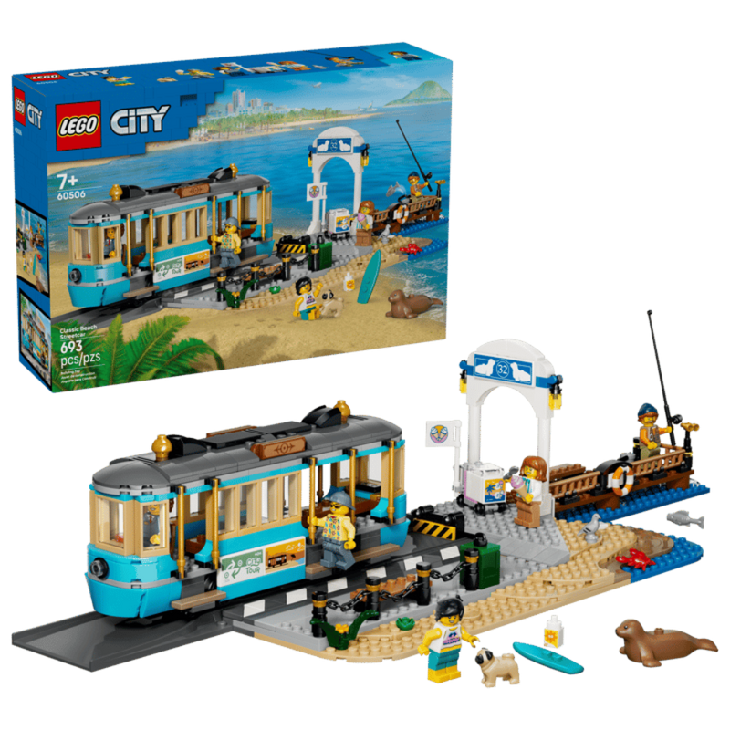 Lego 60506 City Classic Beach Streetcar (693 Pcs)