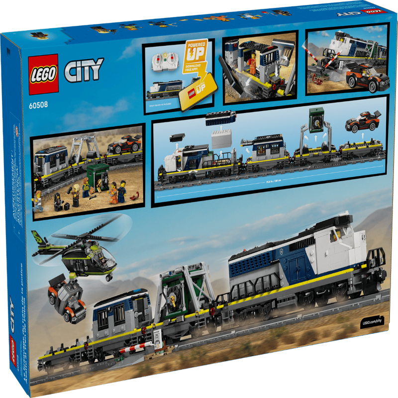 Lego 60508 City Police Train Heist (1313 Pieces)-Construction-LEGO-Toycra
