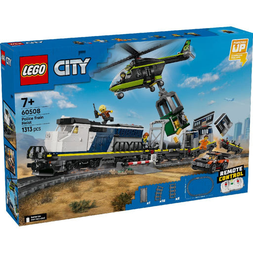 Lego 60508 City Police Train Heist (1313 Pieces)-Construction-LEGO-Toycra