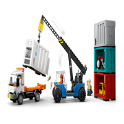 Lego 60509 City Harbor Freight Train With Crane & Truck (803 Pieces)