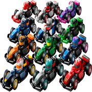 Lego 71049 F1 Collectible Race Cars - (Pack of 12)