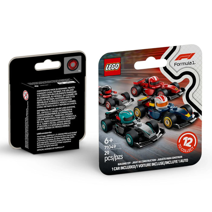 Lego 71049 F1 Collectible Race Cars - (Pack of 4 only)-Construction-LEGO-Toycra