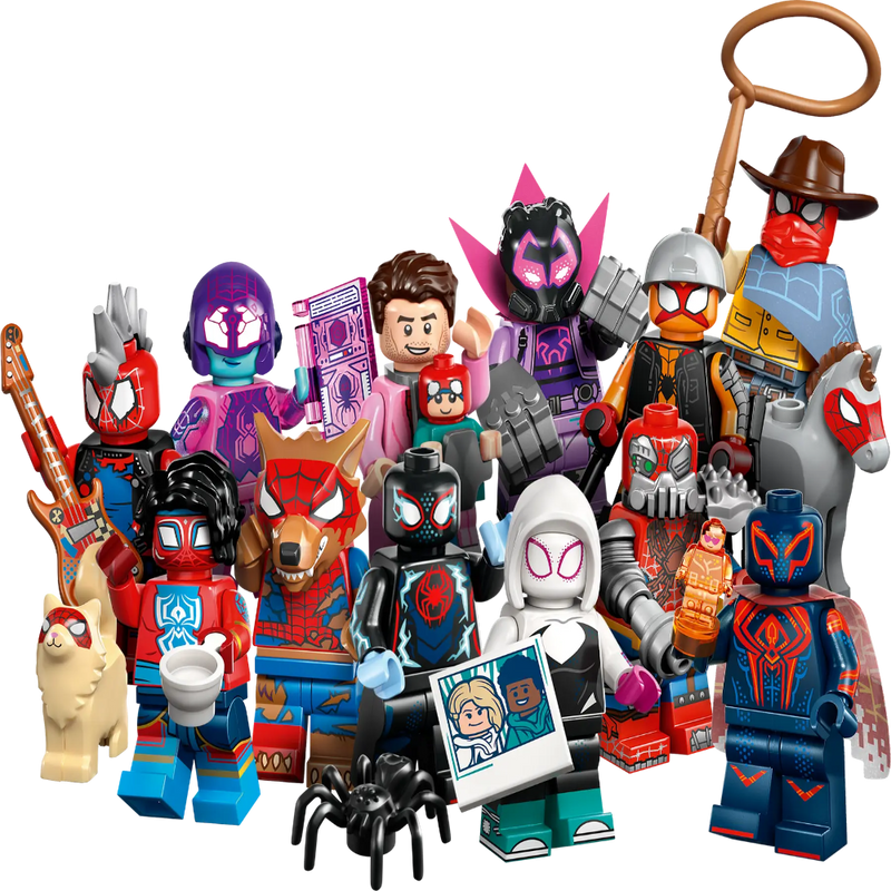 Lego 71050 Minifigures Spider-Man: Across the Spider-Verse (pack of 4 Mini-figures)