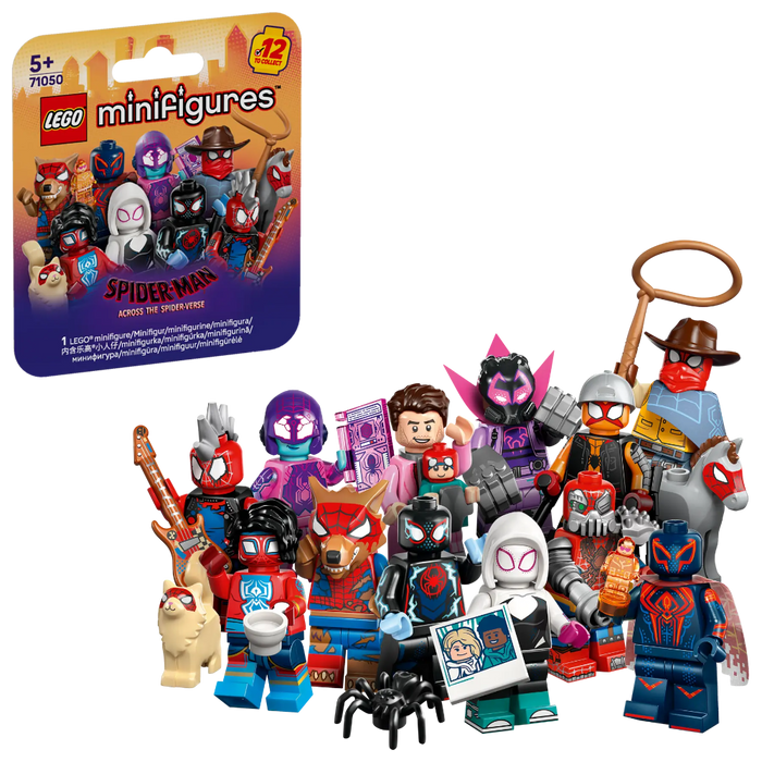 Lego 71050 Minifigures Spider-Man: Across the Spider-Verse (pack of 4 Mini-figures)-Construction-LEGO-Toycra