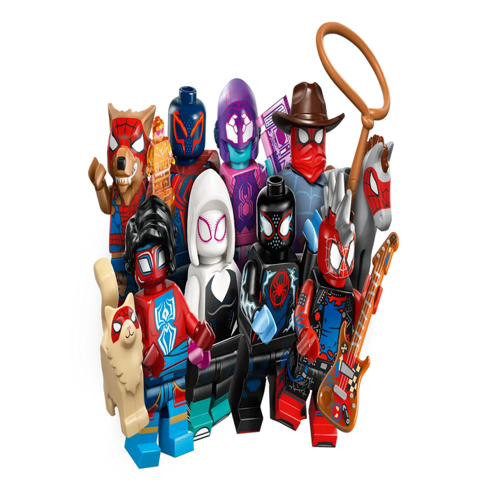 Lego 71050 Minifigures Spider-Man: Across the Spider-Verse (pack of 4 Mini-figures)-Construction-LEGO-Toycra