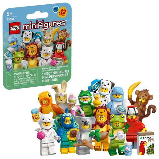Lego 71051 Minifigures Animals Series 28 - (Pack Of 4 Mini-figures)-Construction-LEGO-Toycra