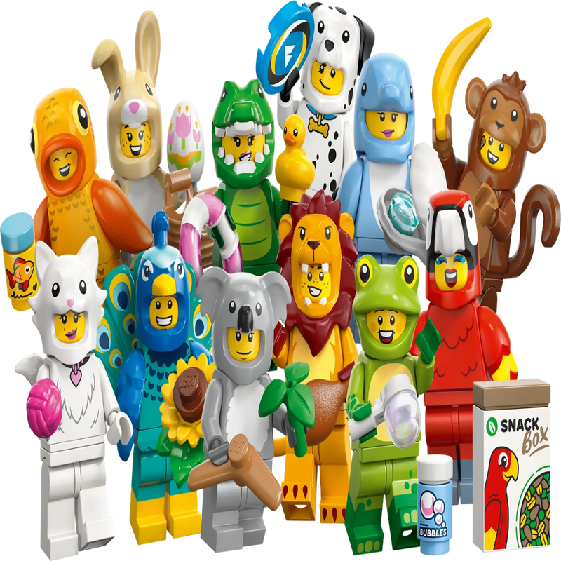 Lego 71051 Minifigures Animals Series 28 - (Pack Of 12 Mini-figures)