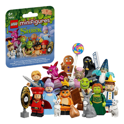 Lego 71053 Minifigures Shrek Series -(Pack Of 4 Mini-figures)